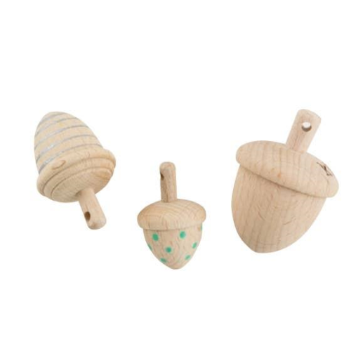 kiko+ & gg* Dongri Acorn Spinning Tops