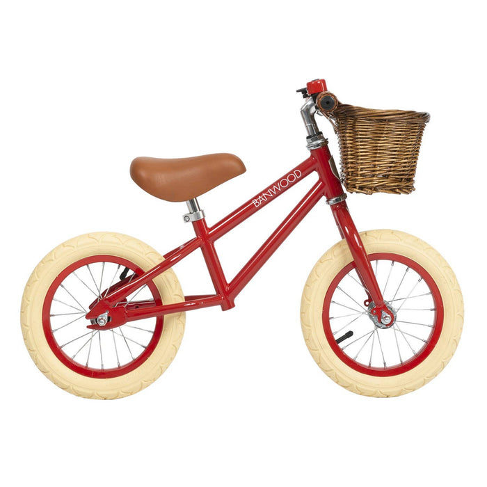 BANWOOD BALANCE BIKE FIRST GO VINTAGE - RED