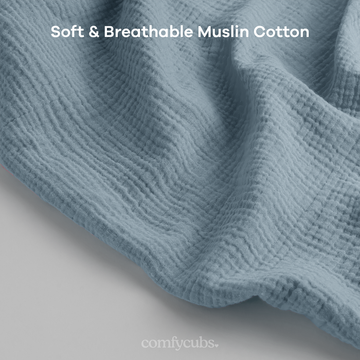 Muslin Nursing Cover - 100% Cotton, Pack of 1 by Comfy Cubs