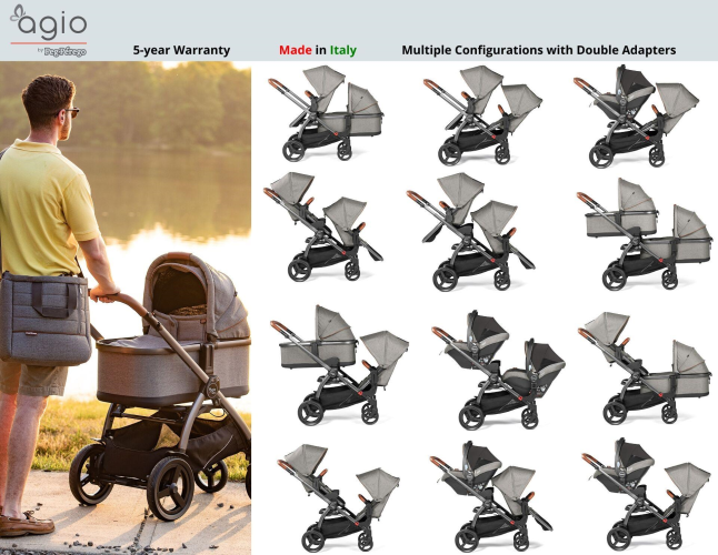 Peg-Perego YPSI/Agio Z4 Double Adapter