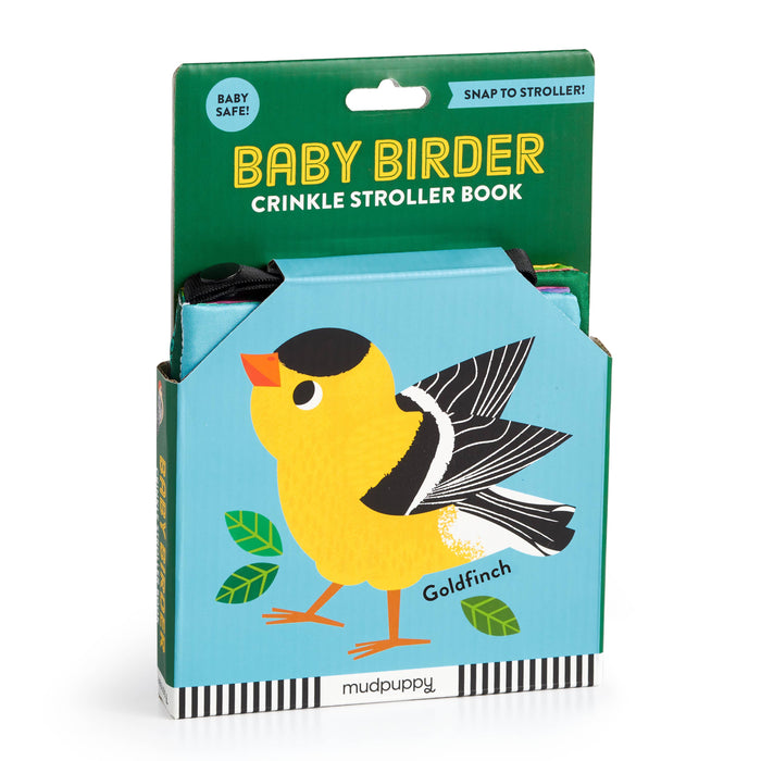 Baby Birder Crinkle Fabric Stroller Book