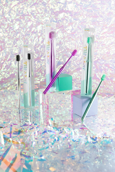 Jack N' Jill Toothbrush Chrome Assorted Medium