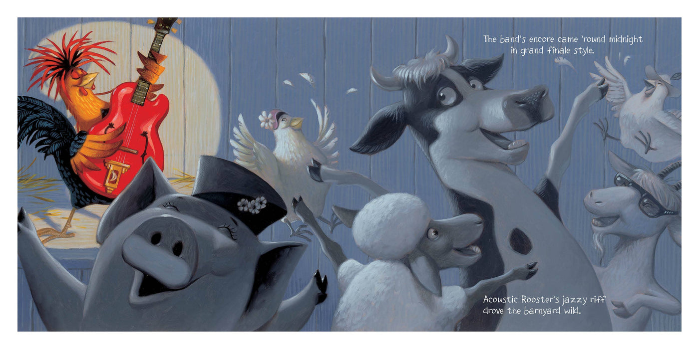 Acoustic Rooster and His Barnyard Band Picture Book