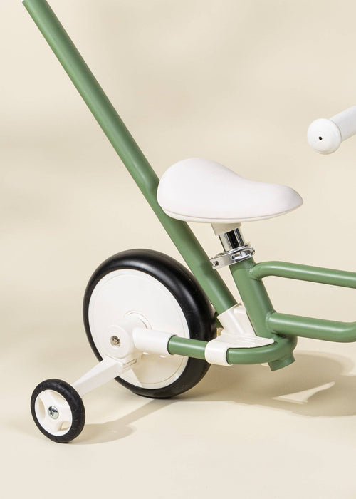 Coco Village 4-in-1 Tricycle w/ Push Handle & Wheels - Seafoam