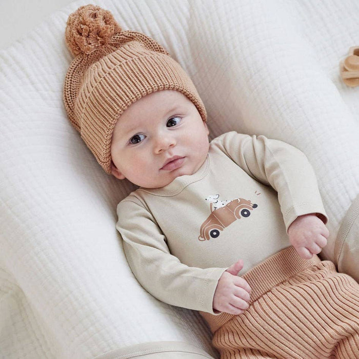 Aster & Oak Cocoa Knit Beanie