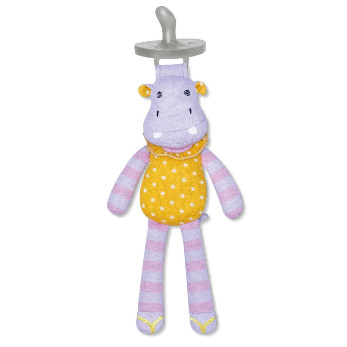 Coco Hippo - Pacifier Buddy — Enlightened Baby