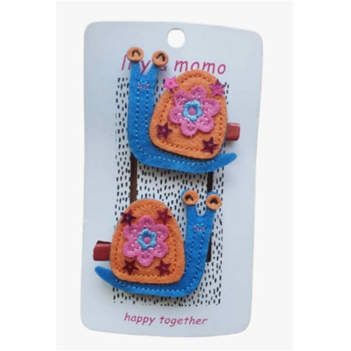 Lily and Momo Hair Clip 2pk