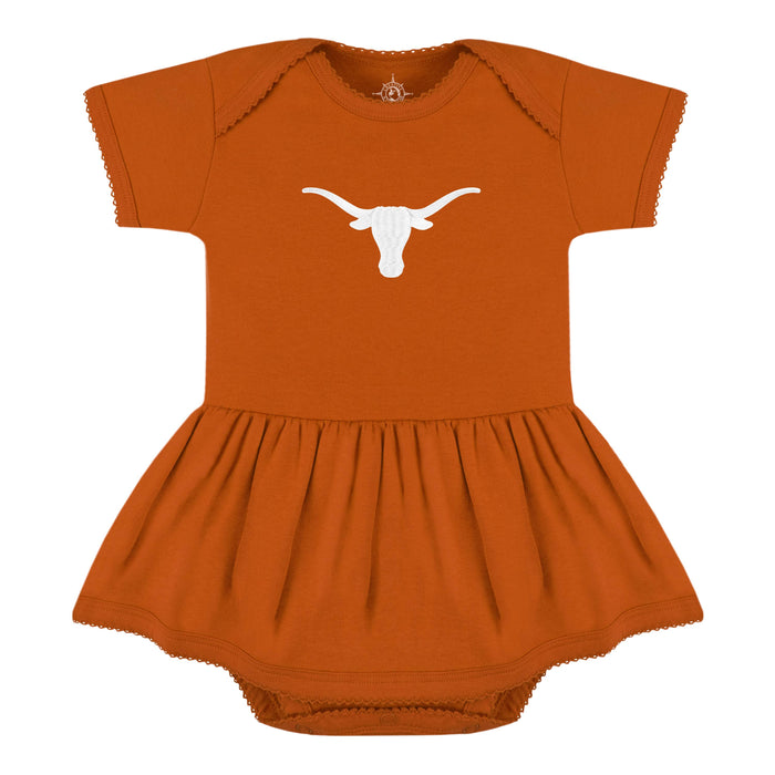 Texas Longhorns Picot Bodysuit Dress