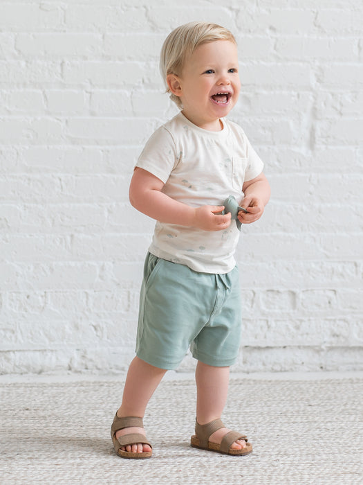 Colored Organics Baby and Kids Dane Short - Jade