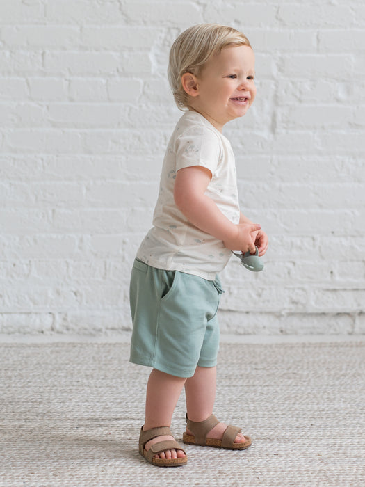 Colored Organics Baby and Kids Dane Short - Jade