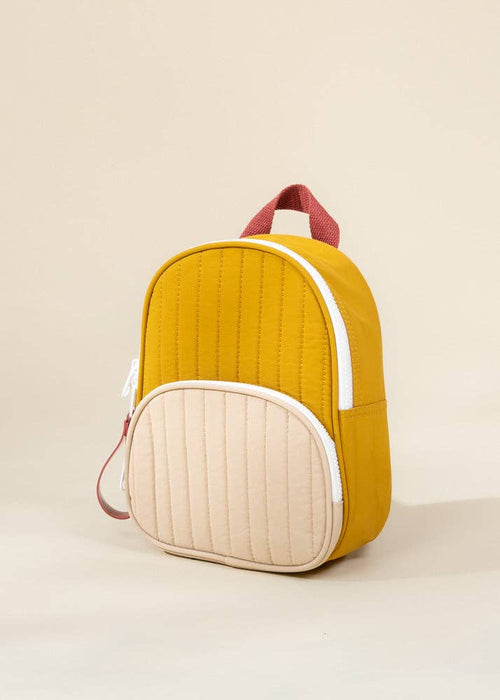 Coco Village Washable Nylon Small Backpack  - Golden Hour