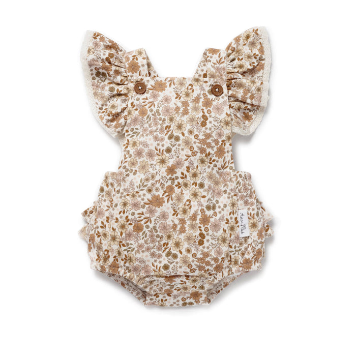 Aster & Oak Bailey Floral Flutter Playsuit