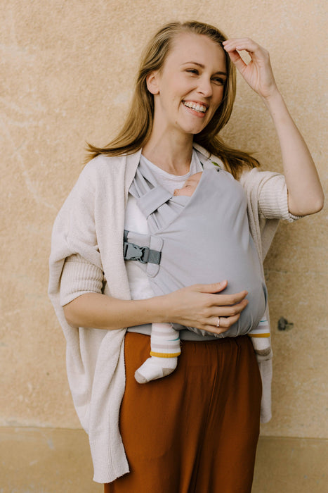Boba Bliss Baby Carrier in Gray
