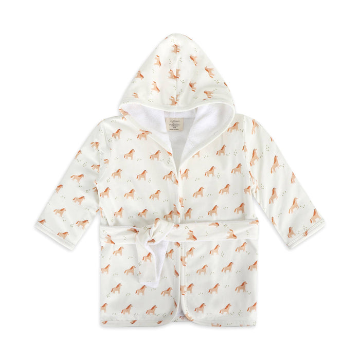 Horse Baby Bathrobe (Organic)