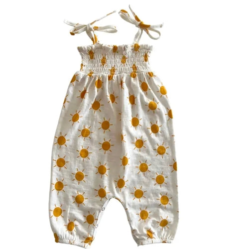 SIIX Organic Smocked Jumpsuit