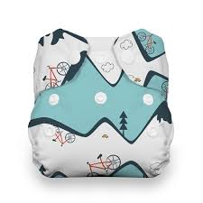 Thirsties Newborn Natural All In One Snap Cloth Diaper - NB NAIO Snap