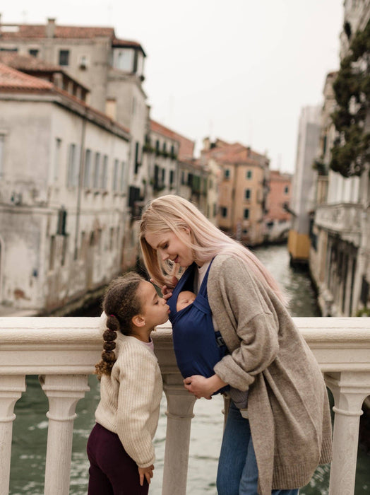 Boba Bliss Baby Carrier in Navy Blue