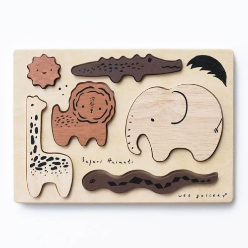 Wee Gallery Wooden Tray Puzzle