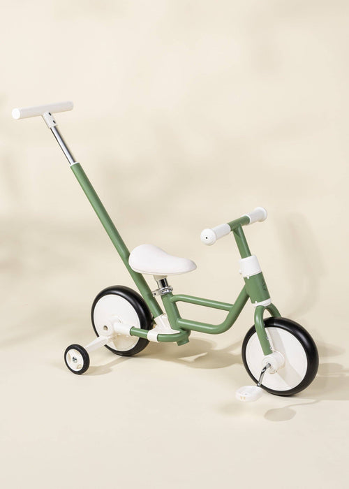 Coco Village 4-in-1 Tricycle w/ Push Handle & Wheels - Seafoam