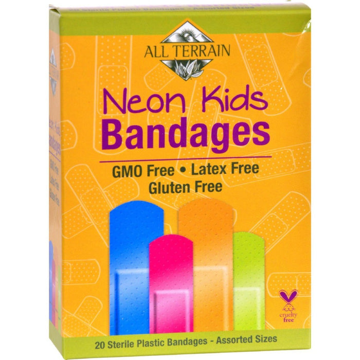 All Terrain Neon Kids Bandages (20 Count)