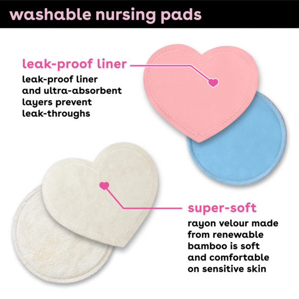 Bamboobies Overnight Nursing Pads