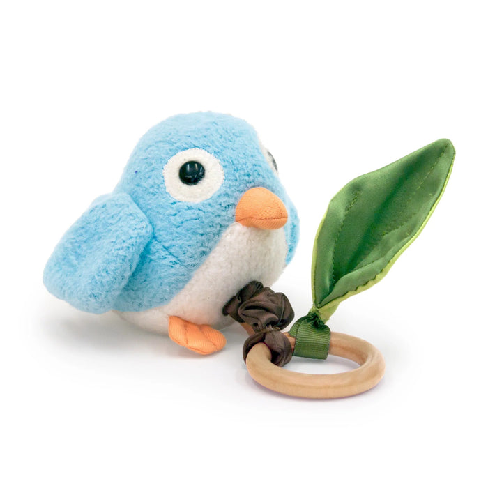 Blue Birdie Crawling Critter Teething Toy