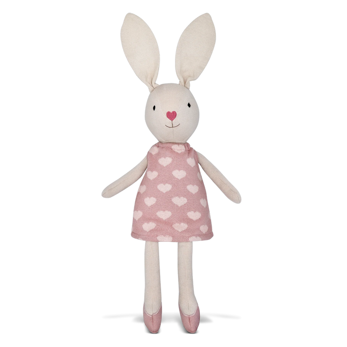 Apple Park Organic Knit Bunny Pal