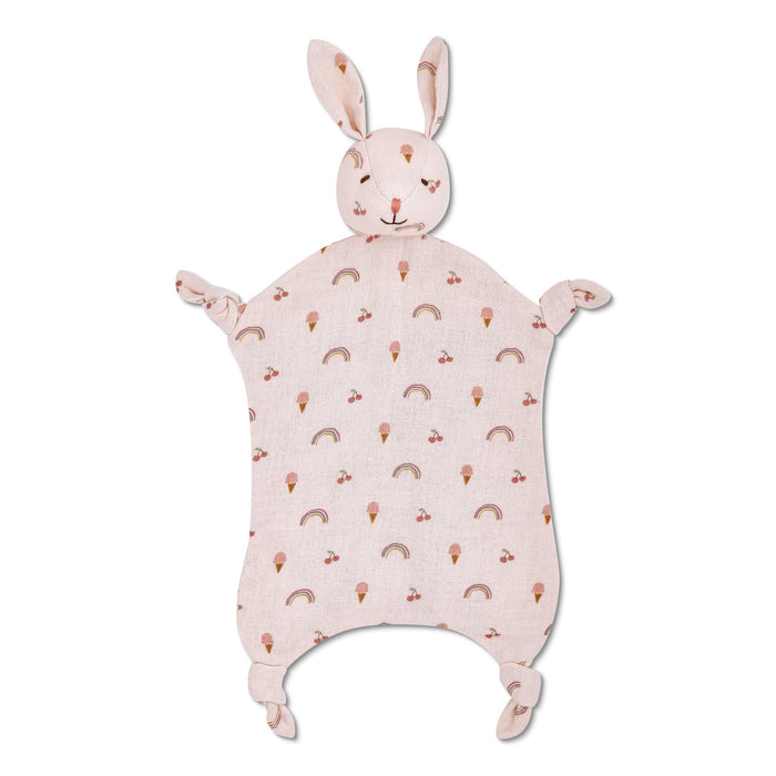 Apple Park Bunny and Bear Muslin Lovey