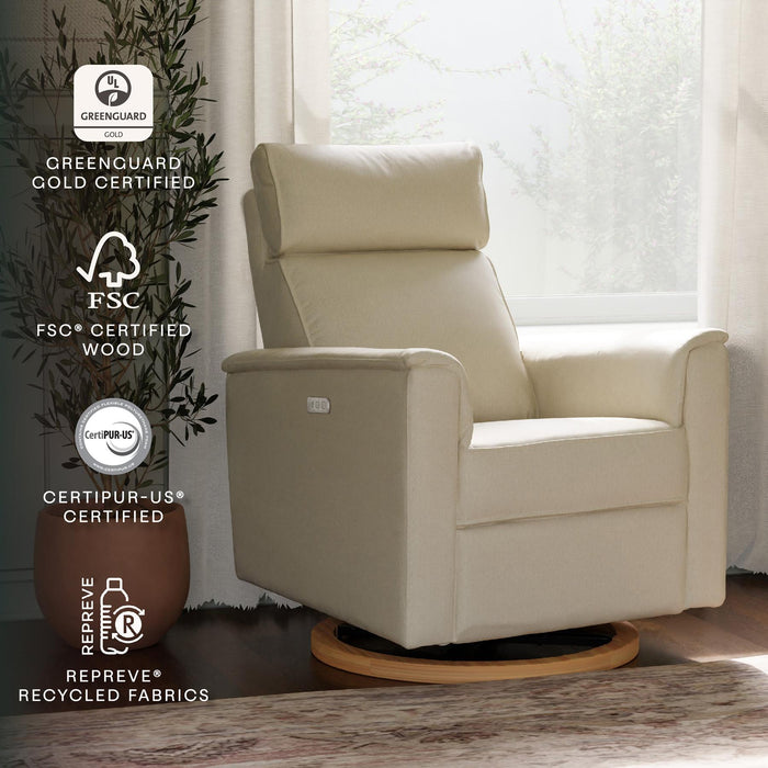 Namesake Willa Plus Power Glider Recliner + Power Headrest
