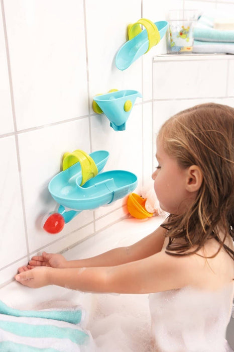 HABA Bathtub Ball Track Set - Bathing Bliss Water Course