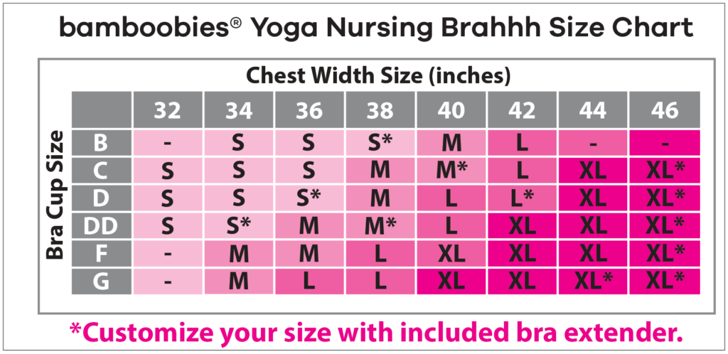 Bamboobies Yoga Nursing Bra