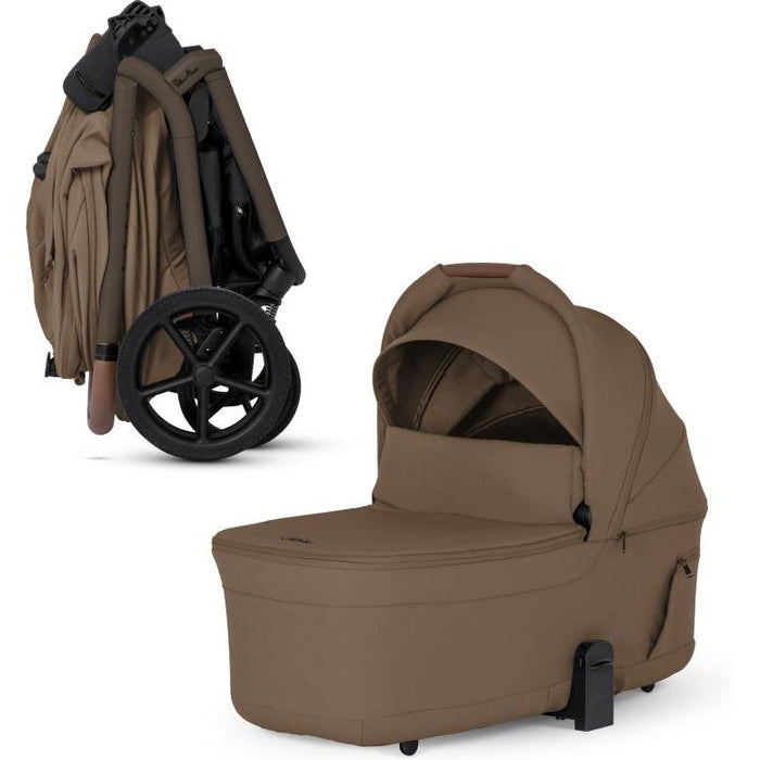 Limited Silver Cross Breez Bundle in Maple: Stroller, Bassinet, Car Seat Adapters + Cup Holder