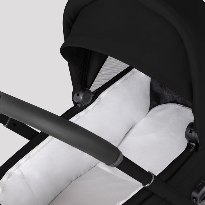 Silver Cross Breez Compact Stroller + Folding Bassinet Bundle