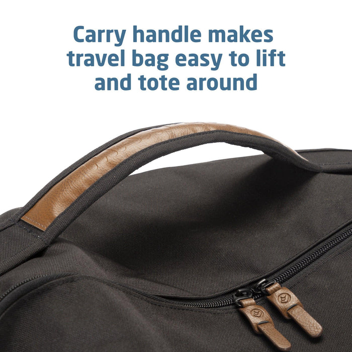 maxi cosi car seat leather handle Maxi-Cosi Wheeled Car Seat Travel Pack — Enlightened Baby