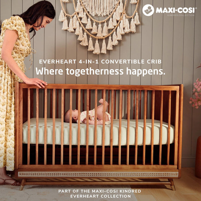 maxi cosi side bed Maxi Cosi Everheart 4-in-1 Convertible Crib with Toddler Bed/Daybed Conversion Kit