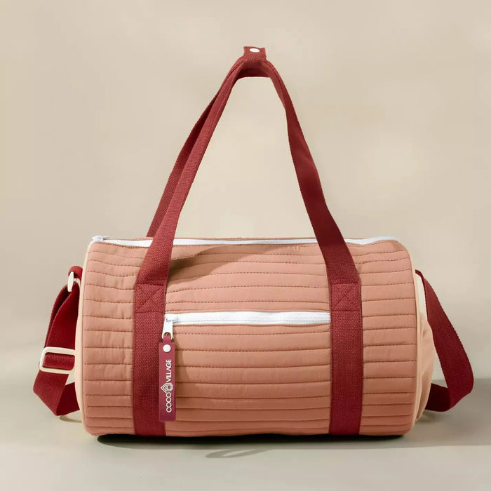 Coco Village Washable Nylon Duffle Bag | Blushfield