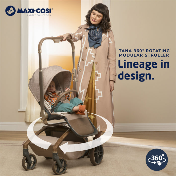 maxi cosi kindred Maxi-Cosi Kindred Tana 360° Rotating Modular Stroller — Enlightened Baby