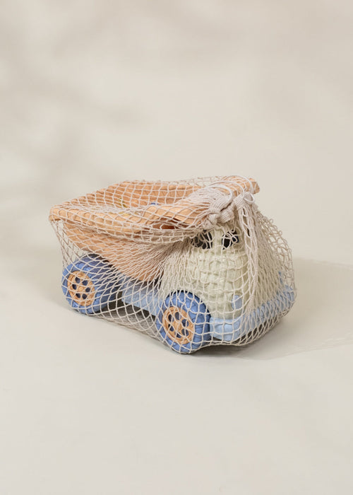 Coco Village Oversized 5-Piece Wheat Straw Sand Toy Set | Dump Truck & Accessories