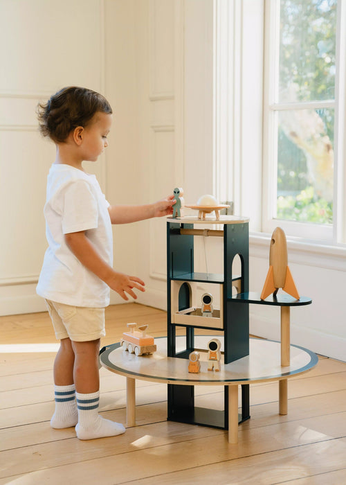 Coco Village Oversized Wooden Space Station Playset & Accessories