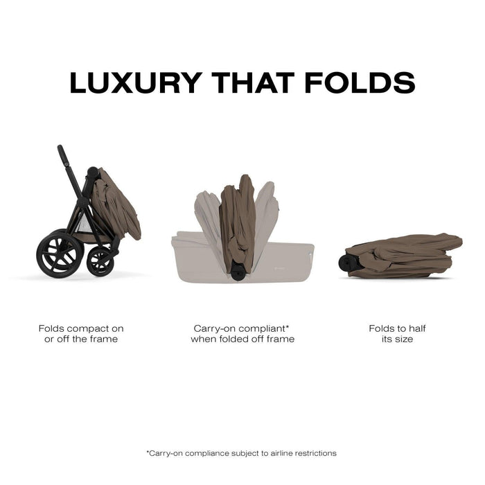 Cybex PRIAM Fold Lux Carry Cot | Comfort Collection