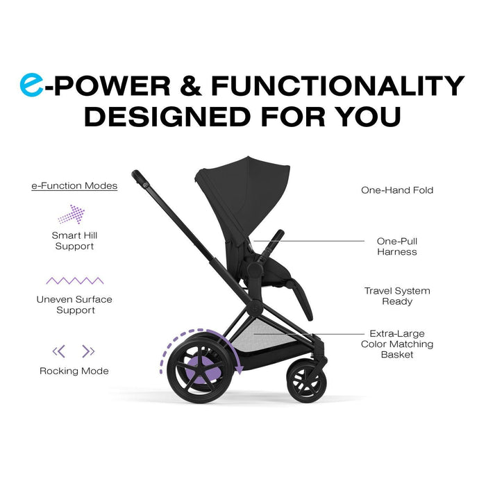 Cybex e-PRIAM Stroller | Comfort Collection
