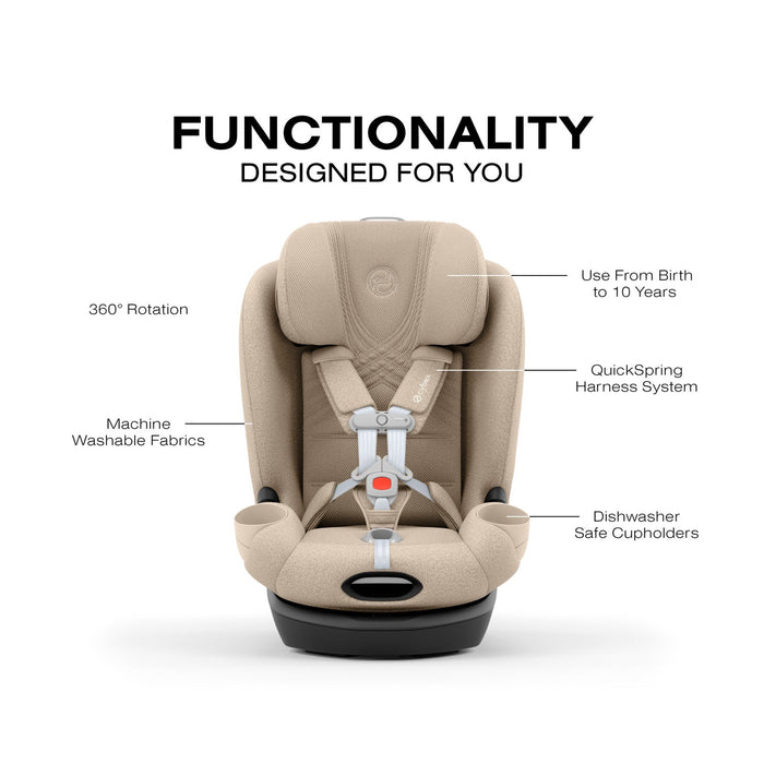 Cybex Callisto T 360 Rotating All-in-One Convertible Car Seat