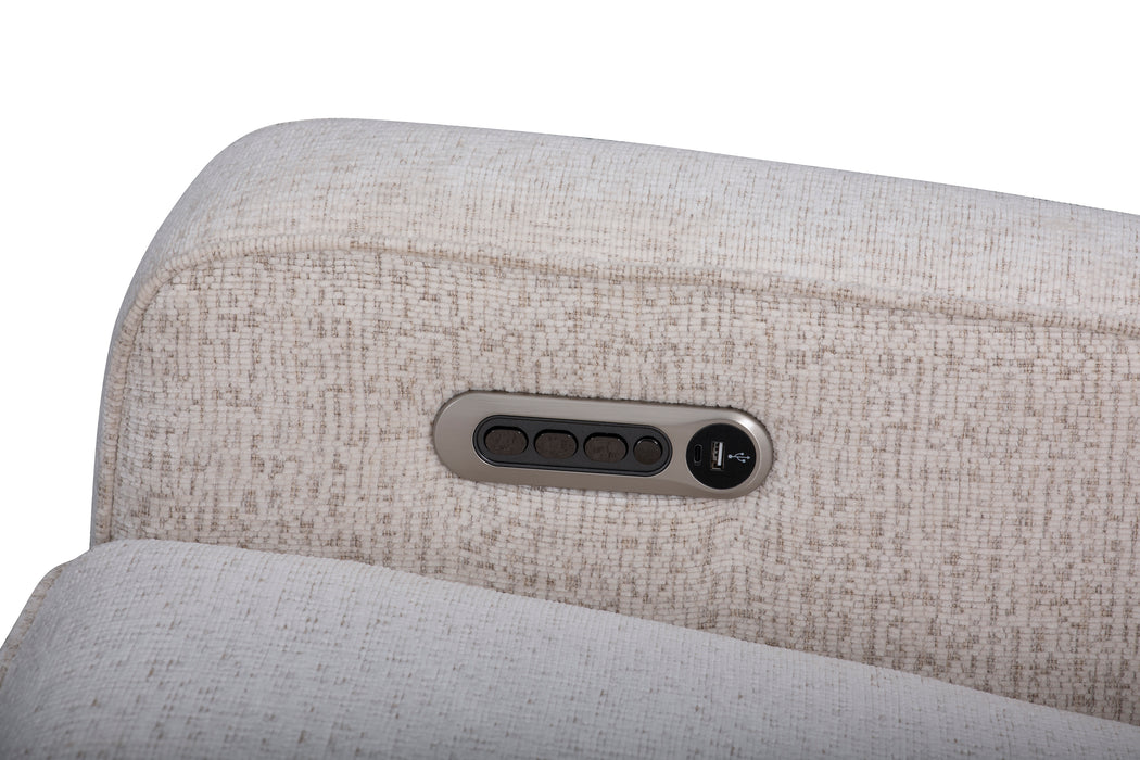 Charlie Power Swivel Recliner Glider with Power Headrest and Power Lumbar Support