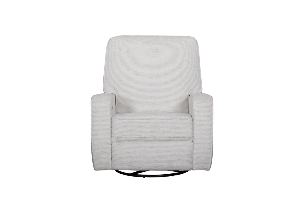 Charlie Power Swivel Recliner Glider with Power Headrest and Power Lumbar Support