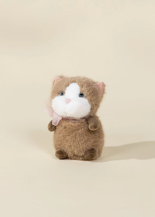 Coco Village Mini Gift Plush Toy - Beige Cat