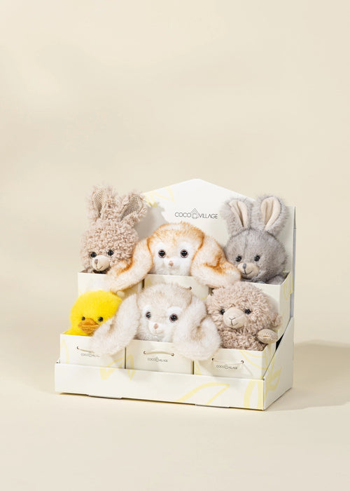 Coco Village Mini Gift Plush Toy - Grey Rabbit