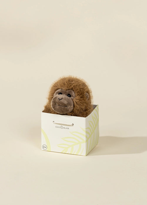 Coco Village Mini Gift Plush Toy - Brown Monkey
