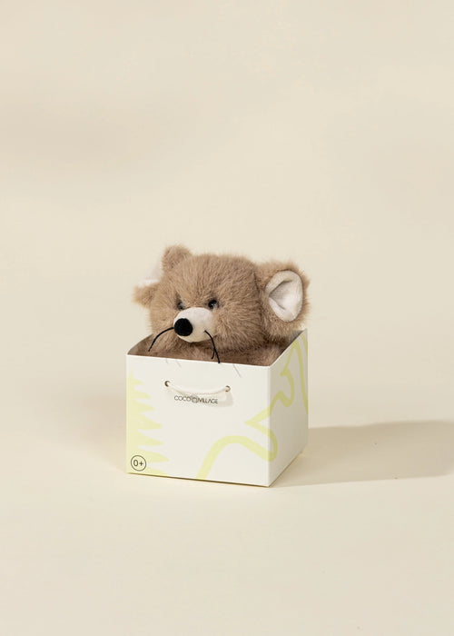 Coco Village Mini Gift Plush Toy - Brown Mouse