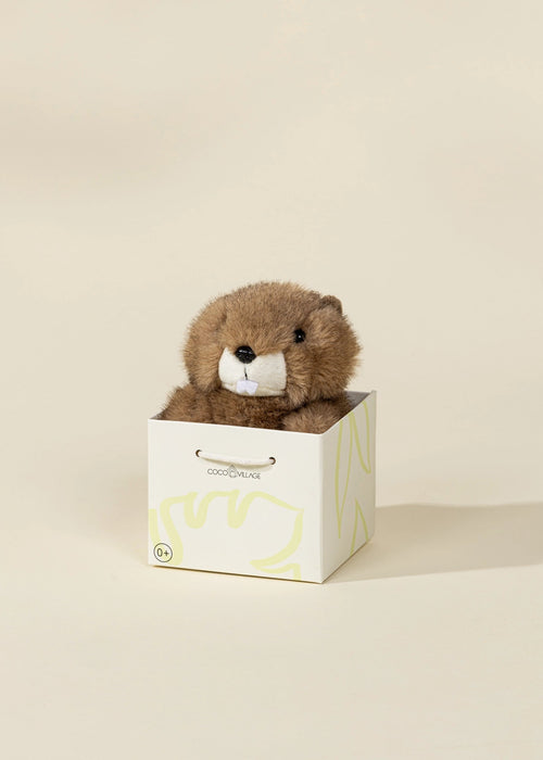 Coco Village Mini Gift Plush Toy - Brown Otter