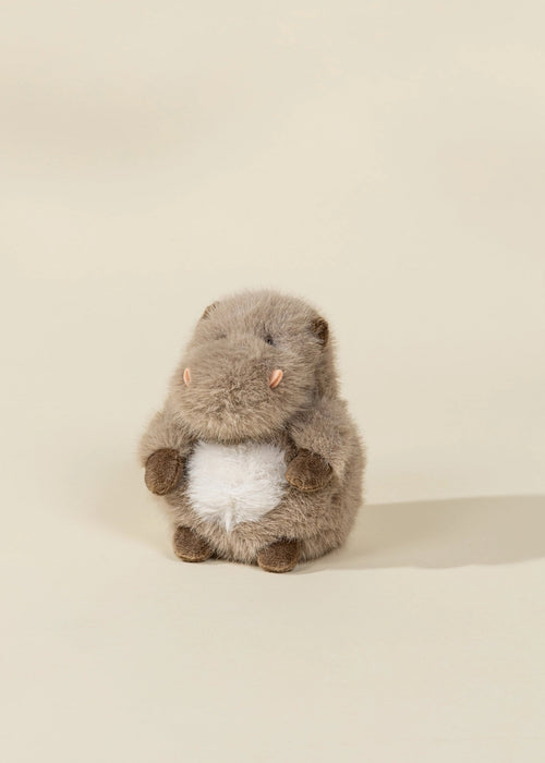 Coco Village Mini Gift Plush Toy - Grey Hippopotamus
